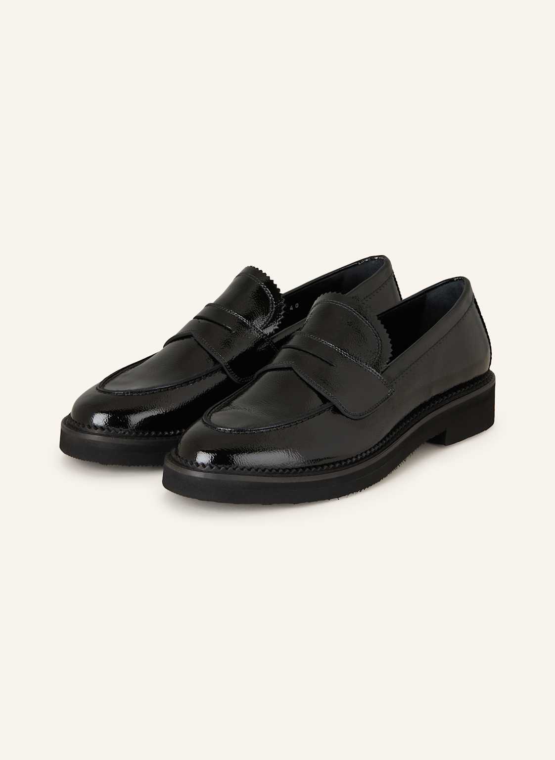 Pertini Penny-Loafer schwarz von Pertini