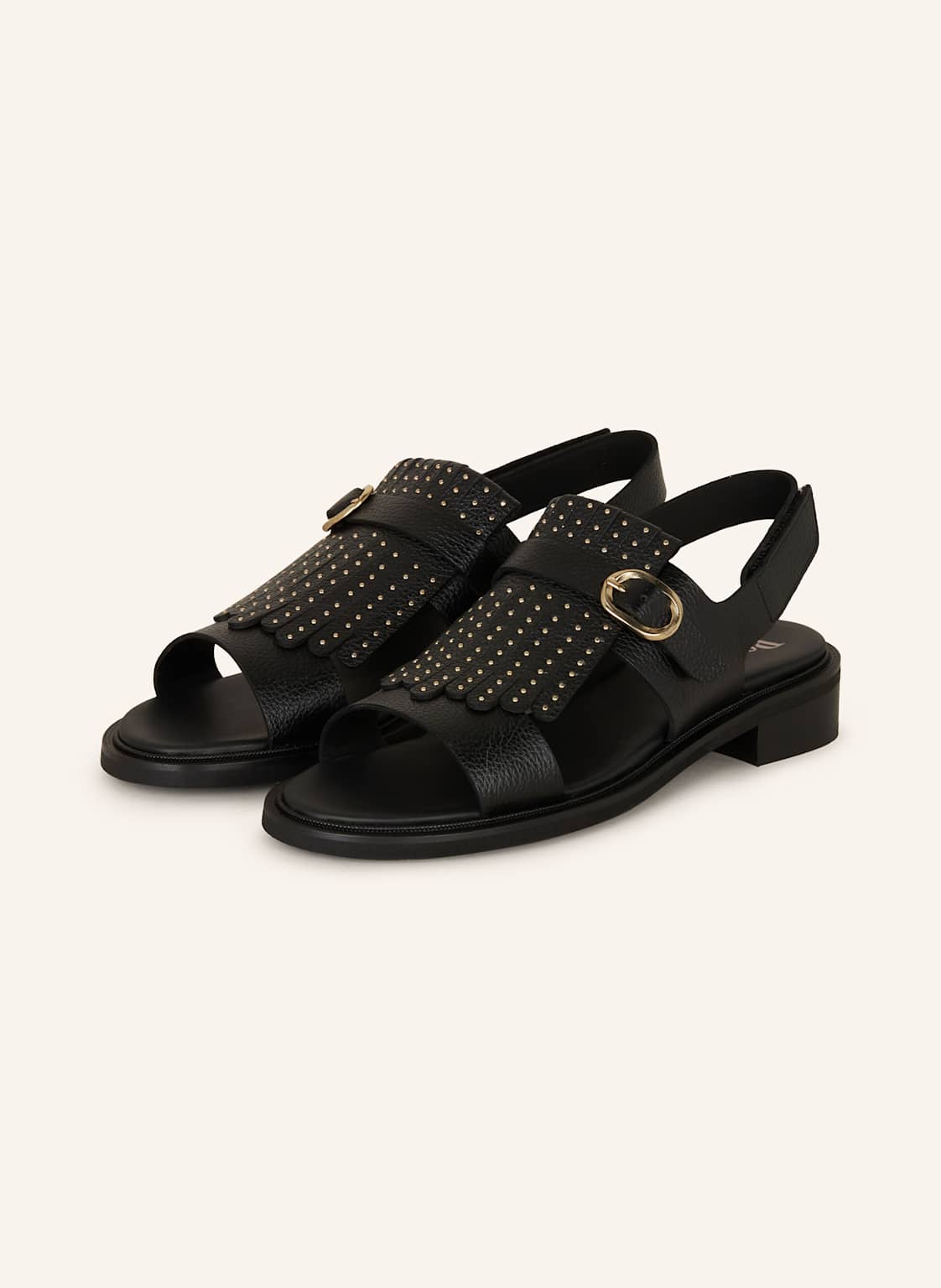 Pertini Sandalen Mit Nieten schwarz Pertini Sandalen Mit Nieten schwarz von Pertini