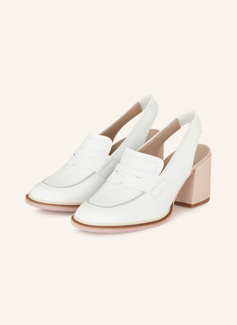 Pertini Slingpumps weiss von Pertini