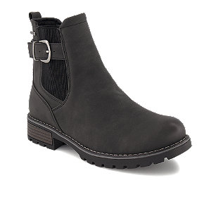 Pesaro Damen Chelsea Boot Schwarz von Pesaro