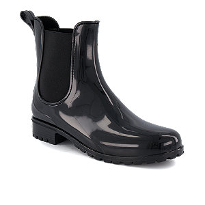 Pesaro Damen Chelsea Gummistiefel Schwarz von Pesaro