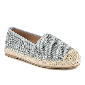 Pesaro Damen Espadrille Blau von Pesaro