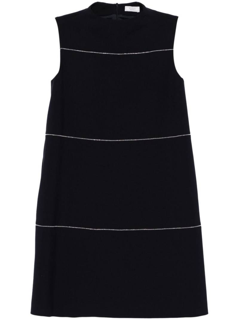 Peserico A-line midi dress - Blue von Peserico