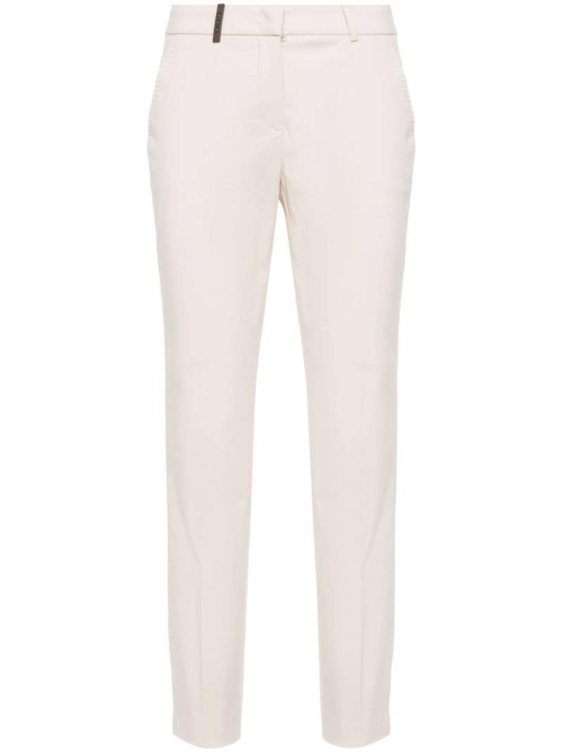 Peserico Iconic 4718 tailored trousers - Neutrals von Peserico