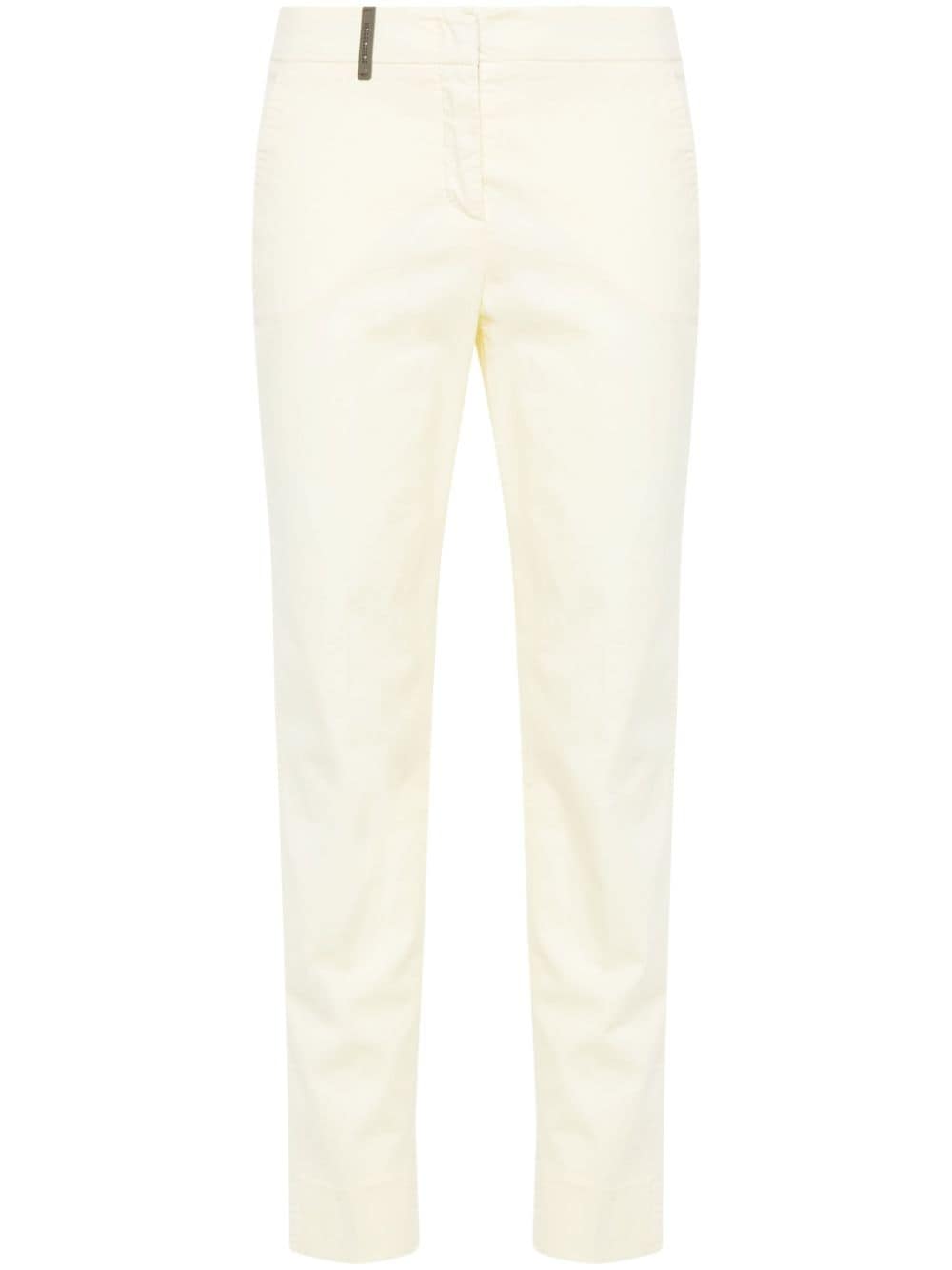 Peserico Iconic 4718 tailored trousers - Yellow von Peserico