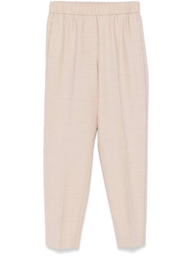 Peserico Monili-chain trousers - Neutrals von Peserico