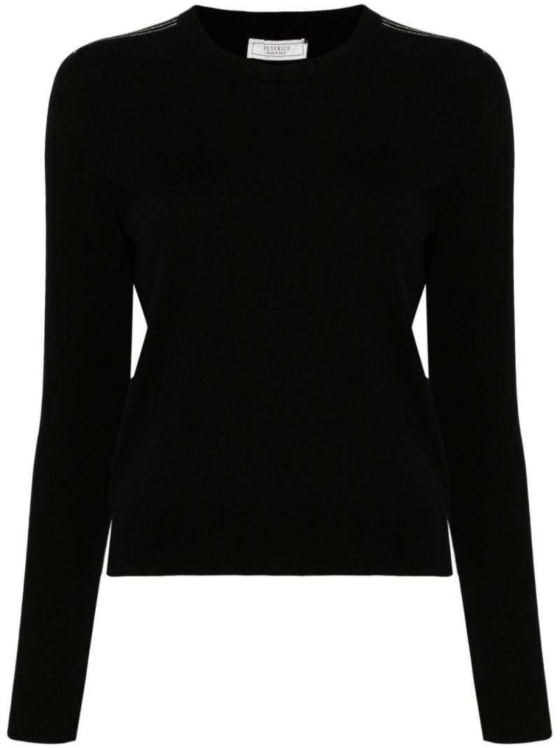 Peserico Punto Luce-chain sweater - Black von Peserico