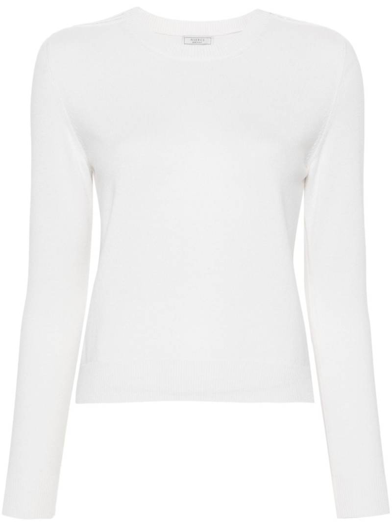 Peserico Punto Luce-chain sweater - White von Peserico