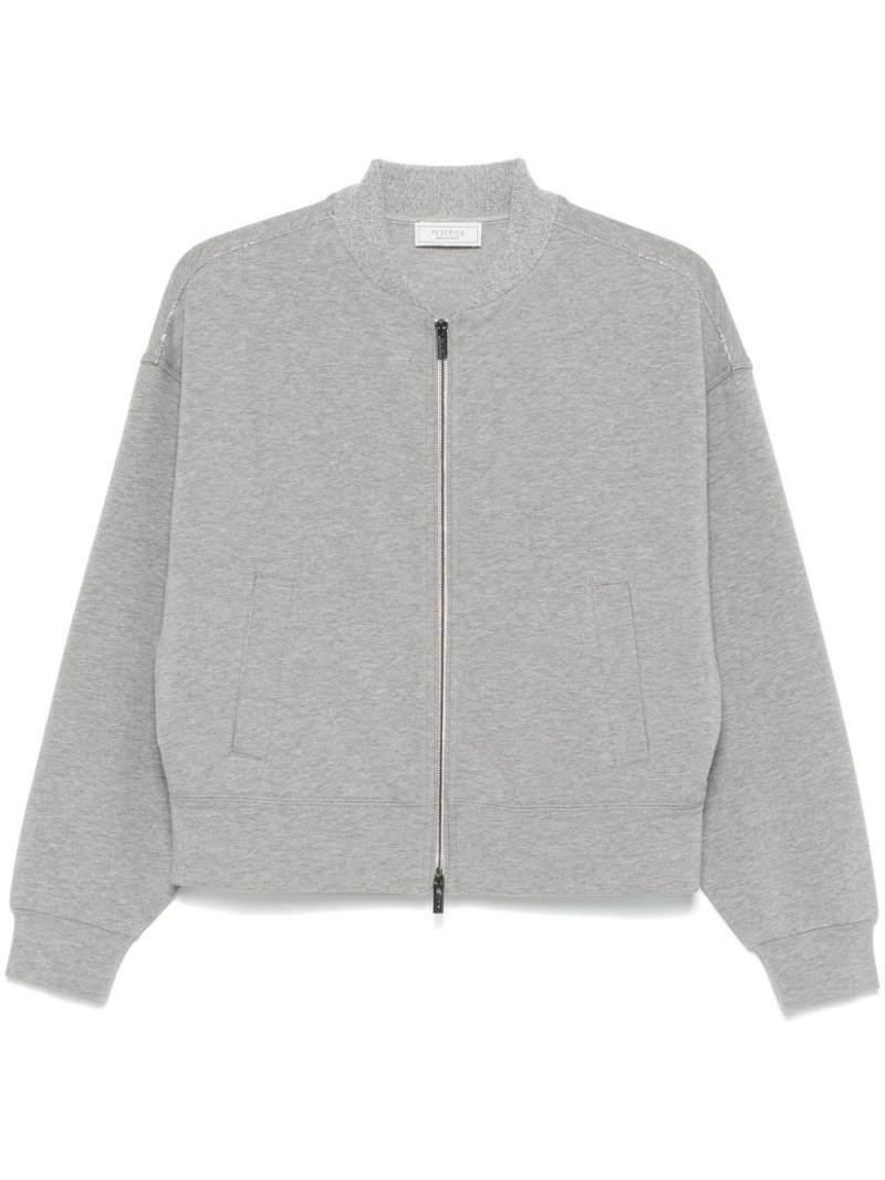 Peserico Punto Luce-detail sweatshirt - Grey von Peserico