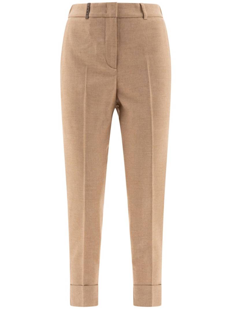 Peserico Punto Luce trousers - Neutrals von Peserico