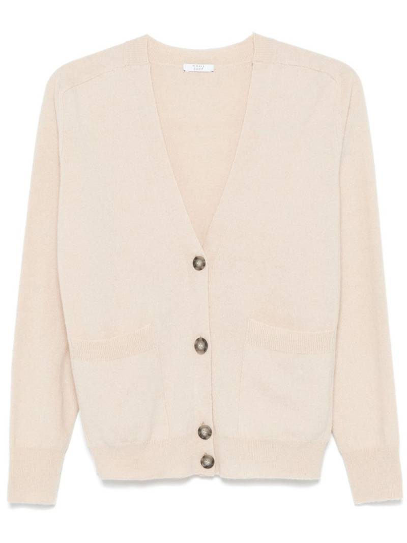 Peserico V-neck cardigan - Neutrals von Peserico