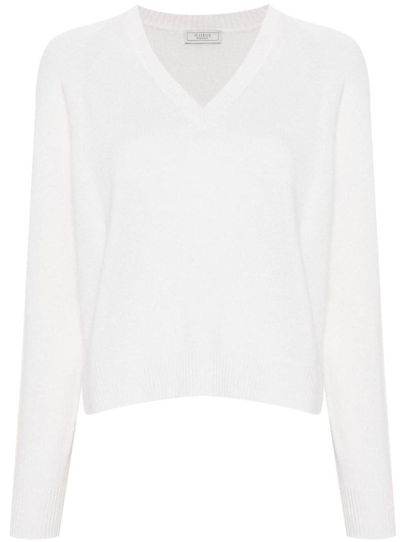 Peserico V-neck sweater - White von Peserico