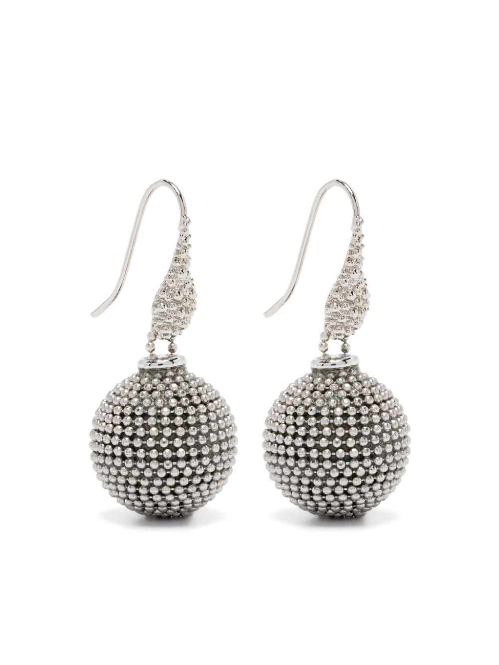 Peserico ball drop earrings - Silver von Peserico