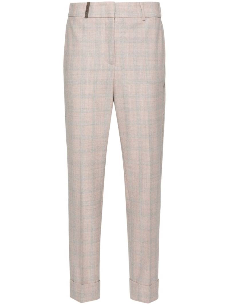 Peserico bead-embellished trousers - Pink von Peserico