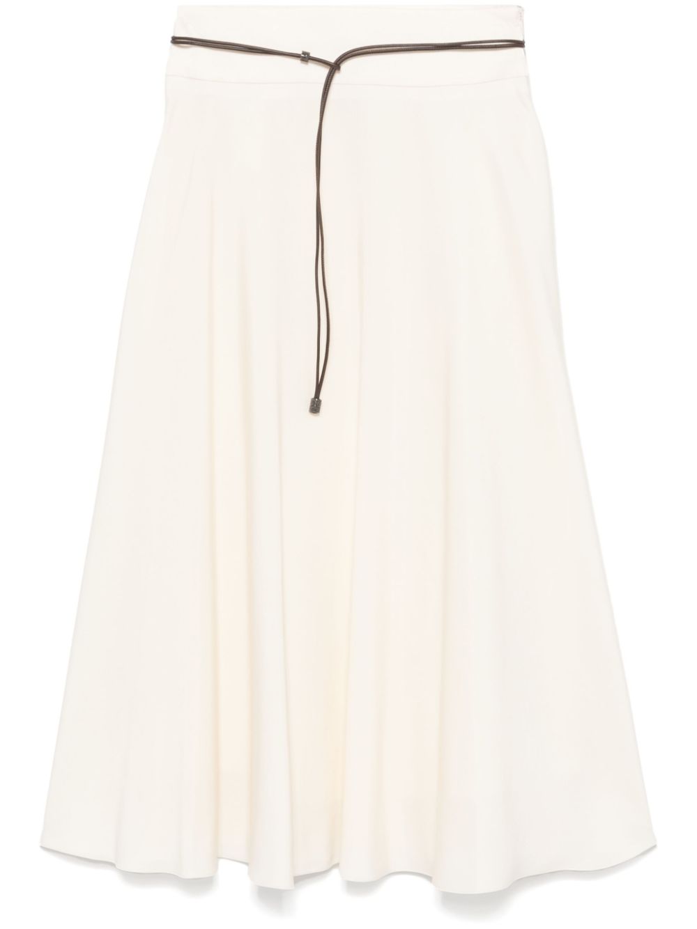 Peserico belted midi skirt - Neutrals von Peserico