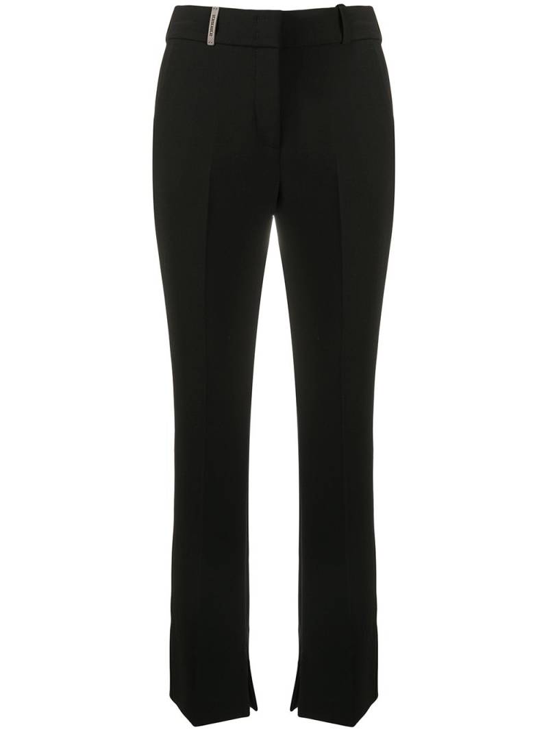 Peserico bootcut cropped trousers - Black von Peserico