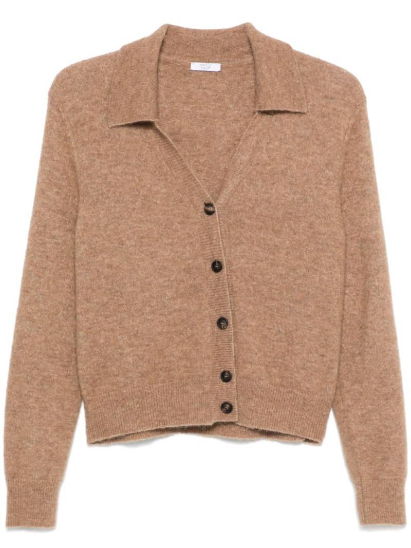 Peserico brushed cardigan - Brown von Peserico