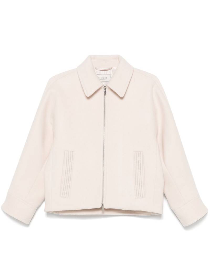 Peserico brushed-finish jacket - Neutrals von Peserico