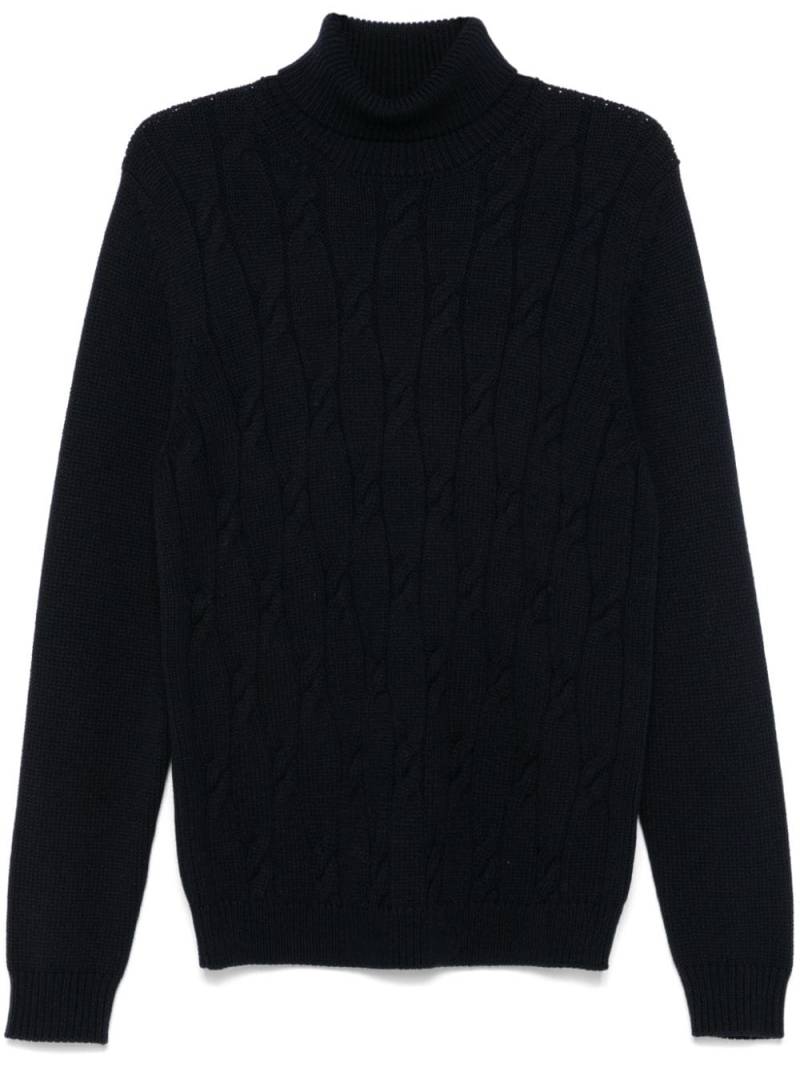 Peserico cable-knit sweater - Blue von Peserico