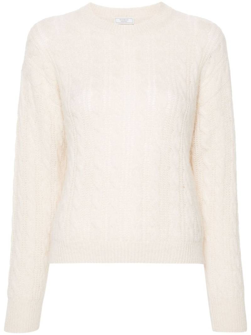 Peserico cable-knit sweater - Neutrals von Peserico