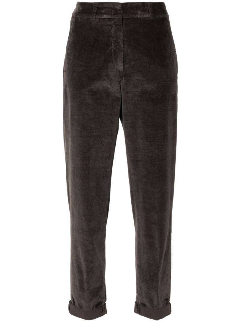 Peserico corduroy tapered trousers - Brown von Peserico