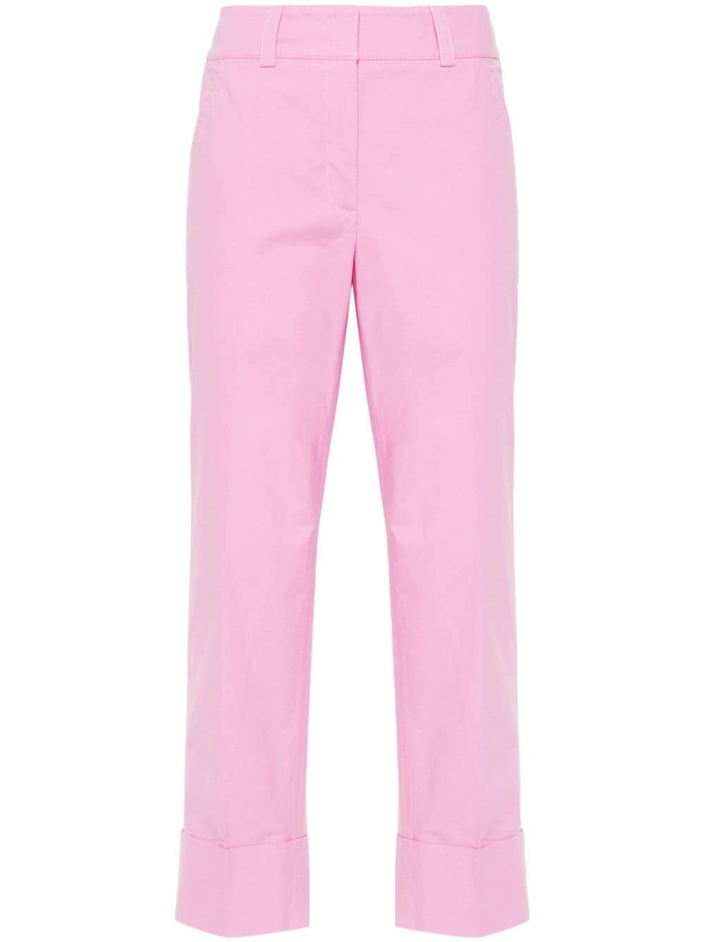 Peserico cotton-blend tapered trousers - Pink von Peserico