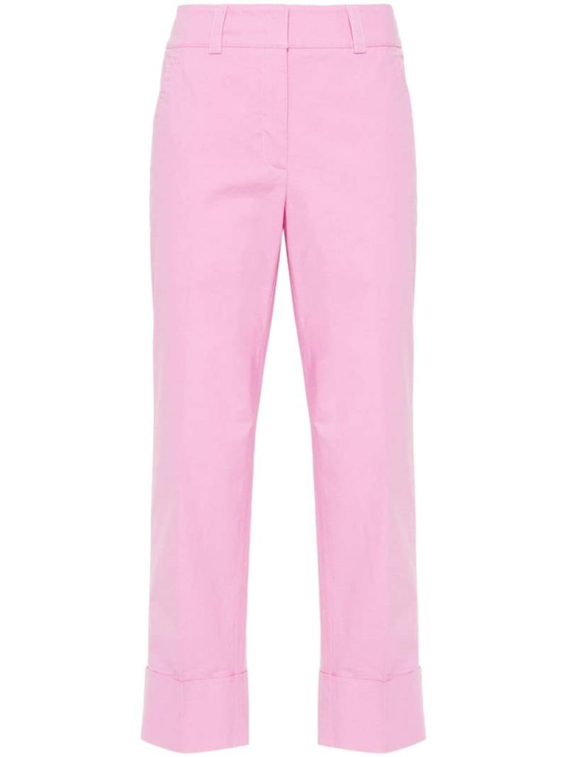 Peserico cotton-blend tapered trousers - Pink von Peserico