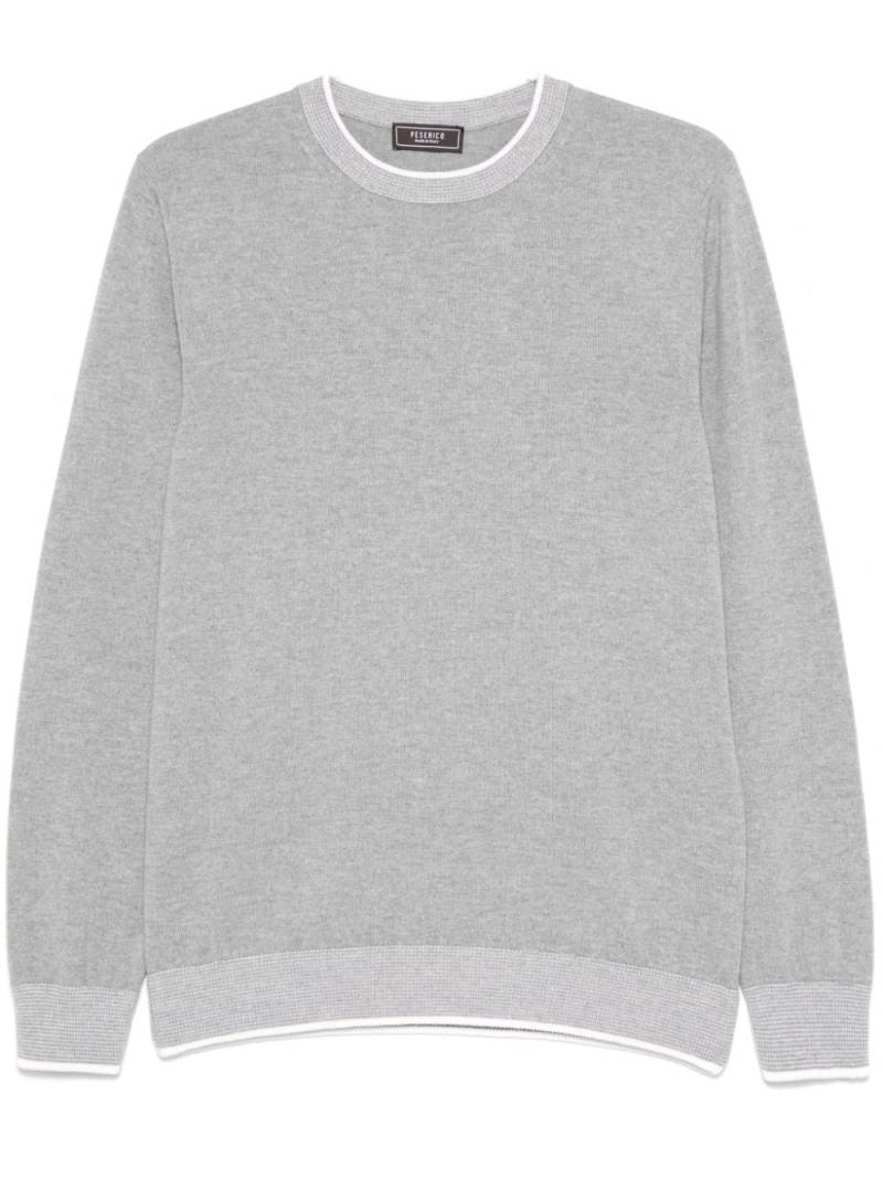 Peserico crew-neck sweater - Grey von Peserico