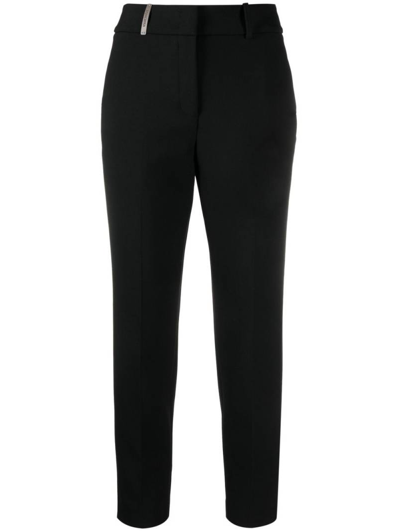 Peserico cropped tailored trousers - Black von Peserico