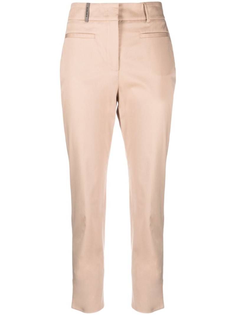 Peserico cropped tailored trousers - Neutrals von Peserico