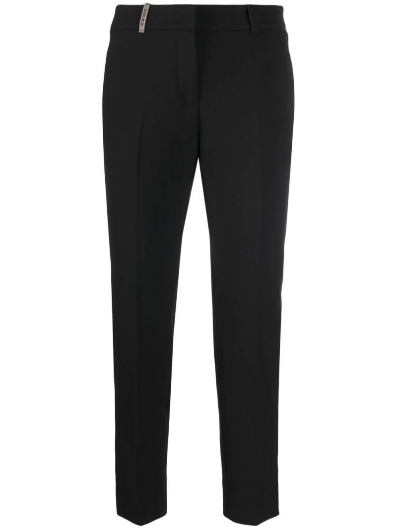 Peserico cropped tailored trousers - Black von Peserico