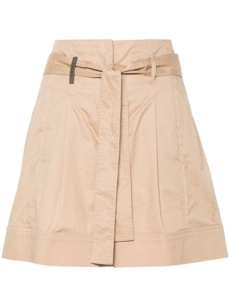 Peserico dart-detailing shorts - Neutrals von Peserico