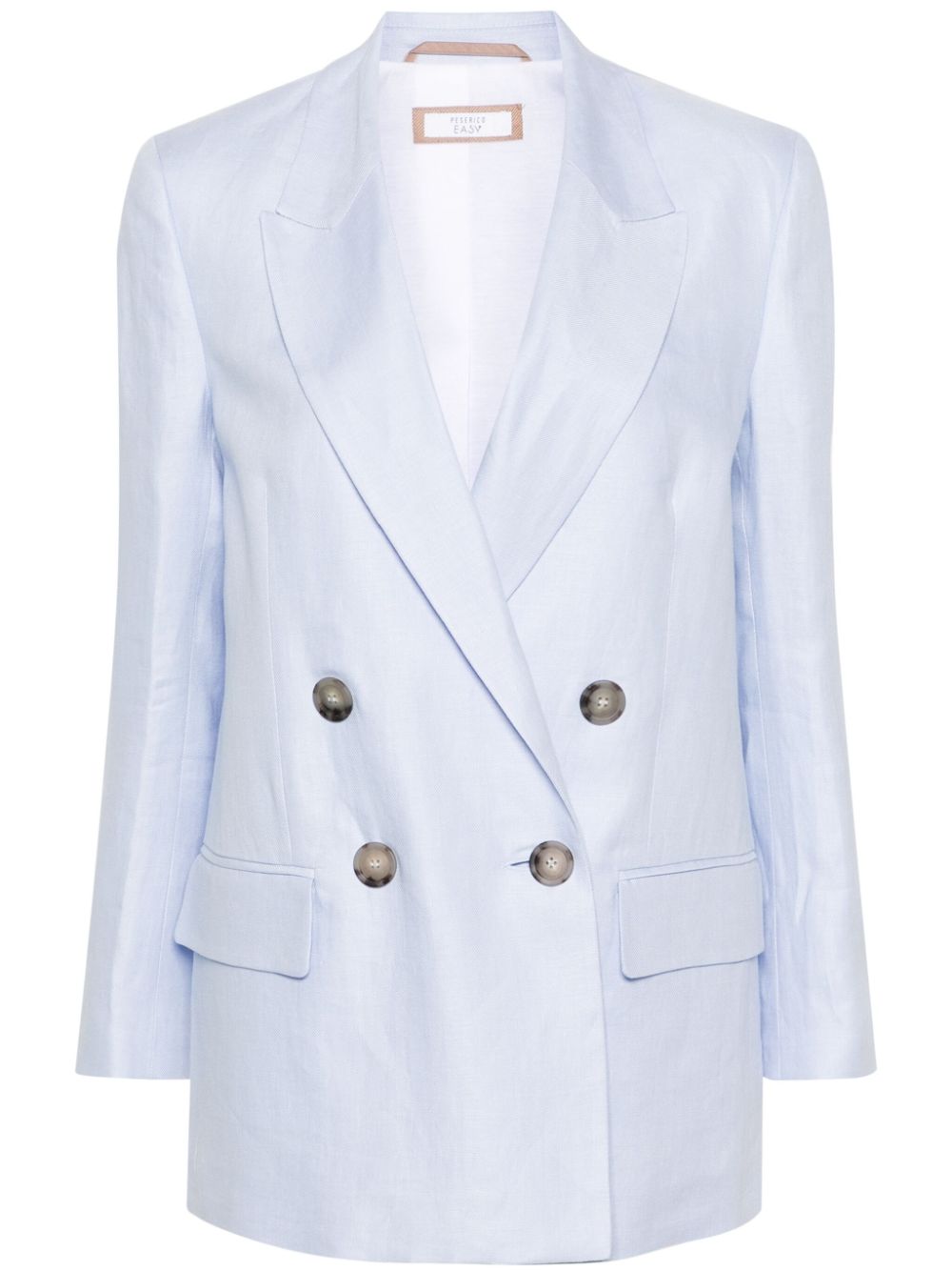 Peserico double-breasted blazer - Blue von Peserico