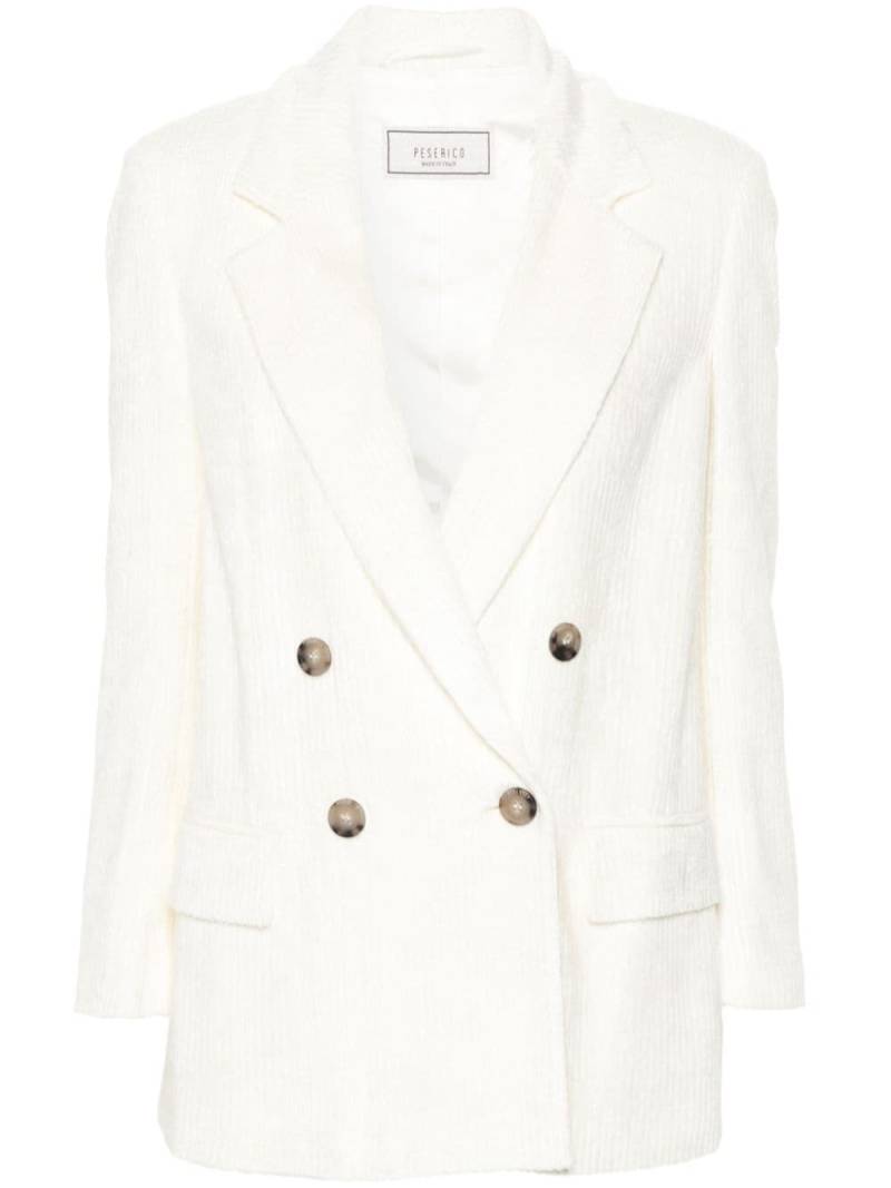 Peserico double-breasted blazer - Neutrals von Peserico