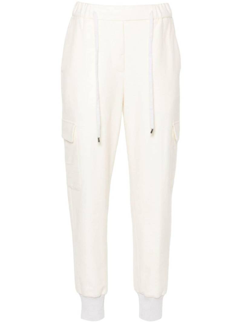 Peserico felted-finish cargo pants - Neutrals von Peserico