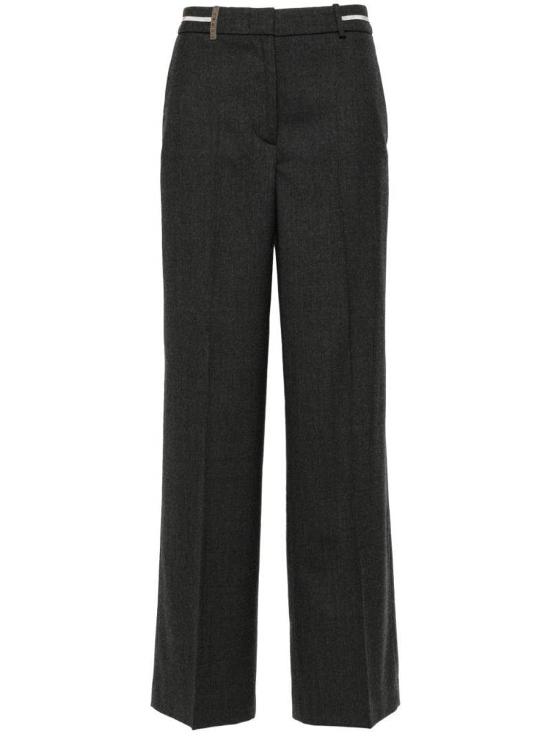 Peserico flannel trousers - Grey von Peserico