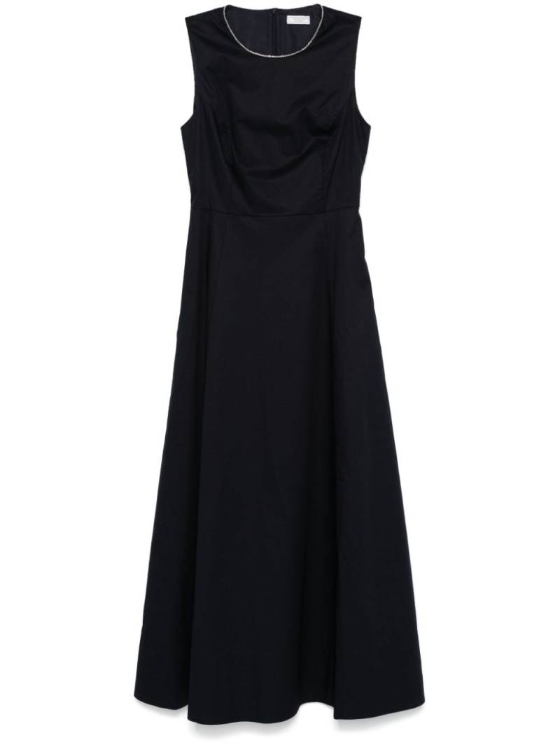 Peserico flared maxi dress - Blue von Peserico