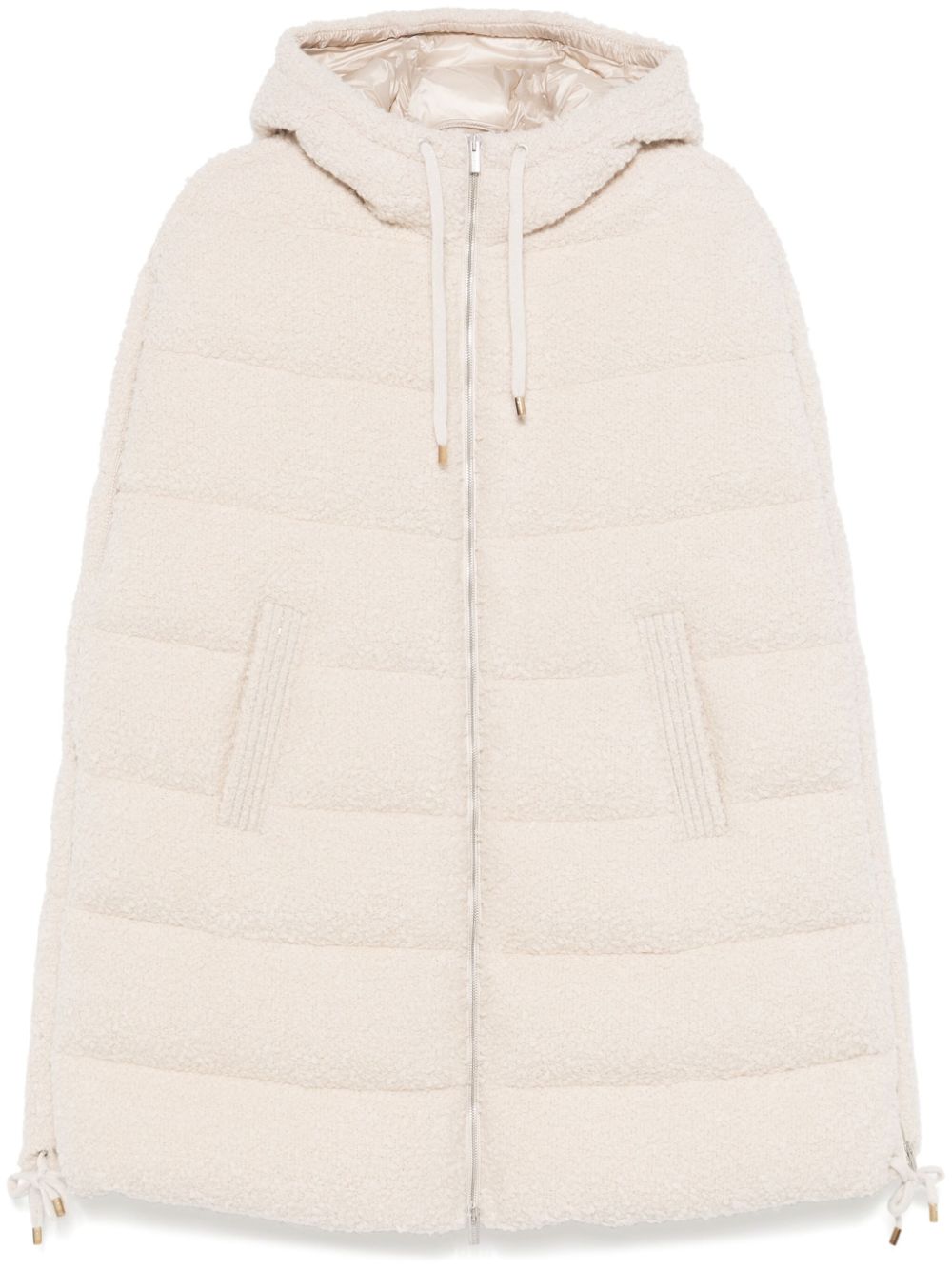 Peserico fleece gilet - Neutrals von Peserico