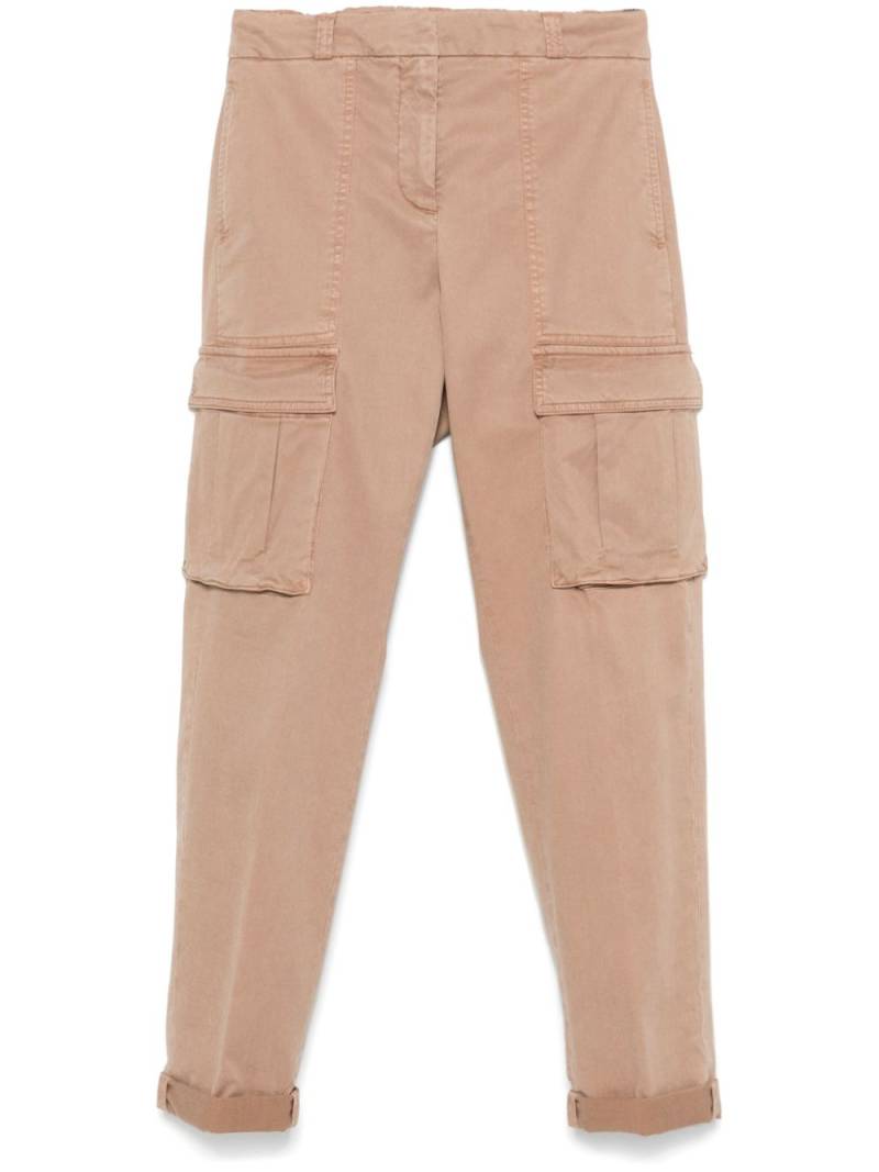 Peserico gabardine cargo pants - Neutrals von Peserico