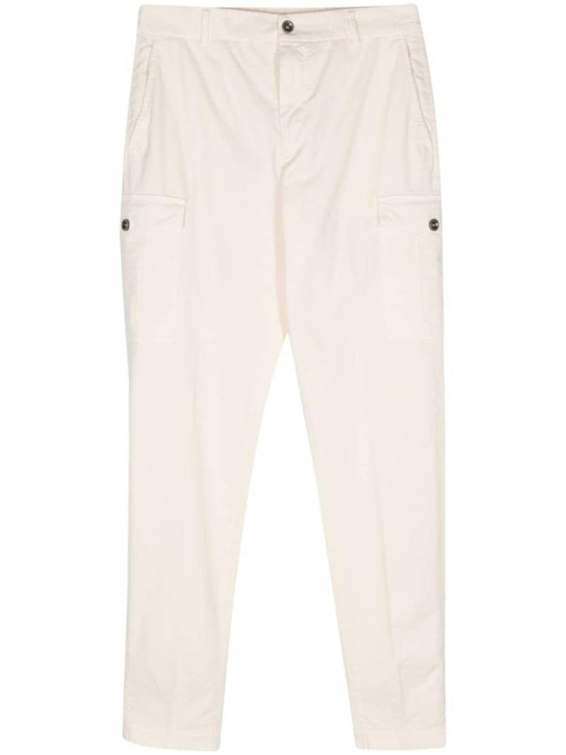 Peserico gabardine-weave cargo pants - Yellow von Peserico