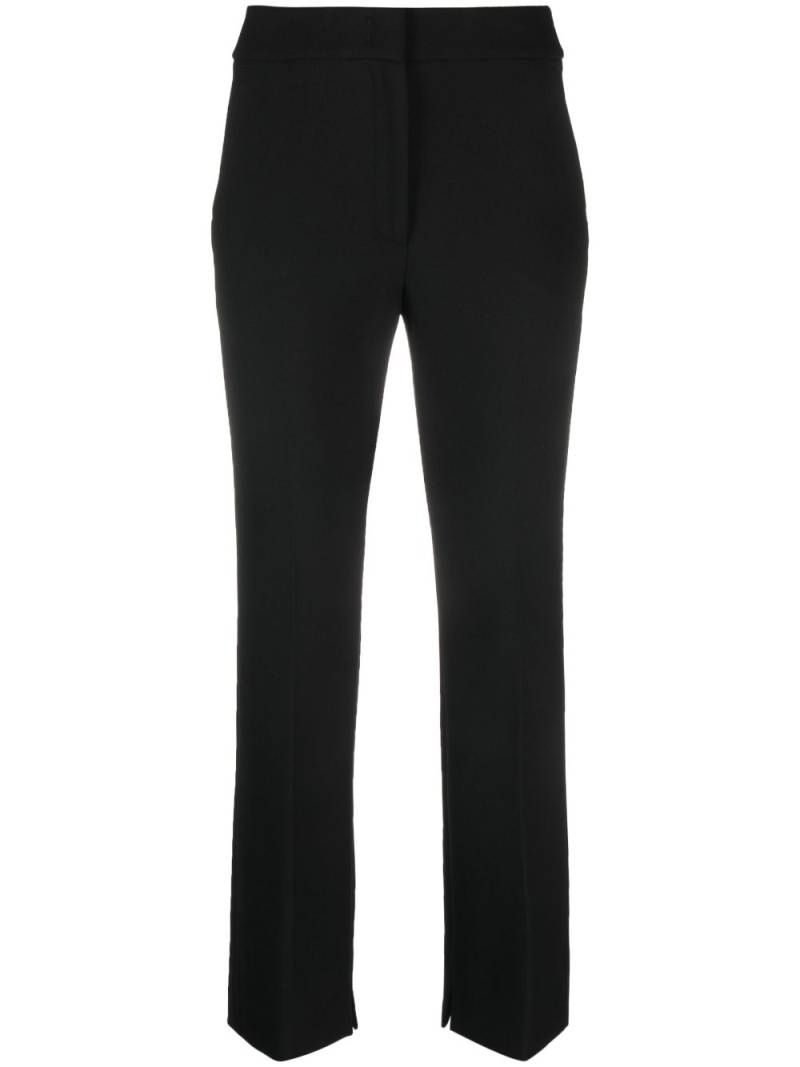 Peserico high-waist straight-leg trousers - Black von Peserico