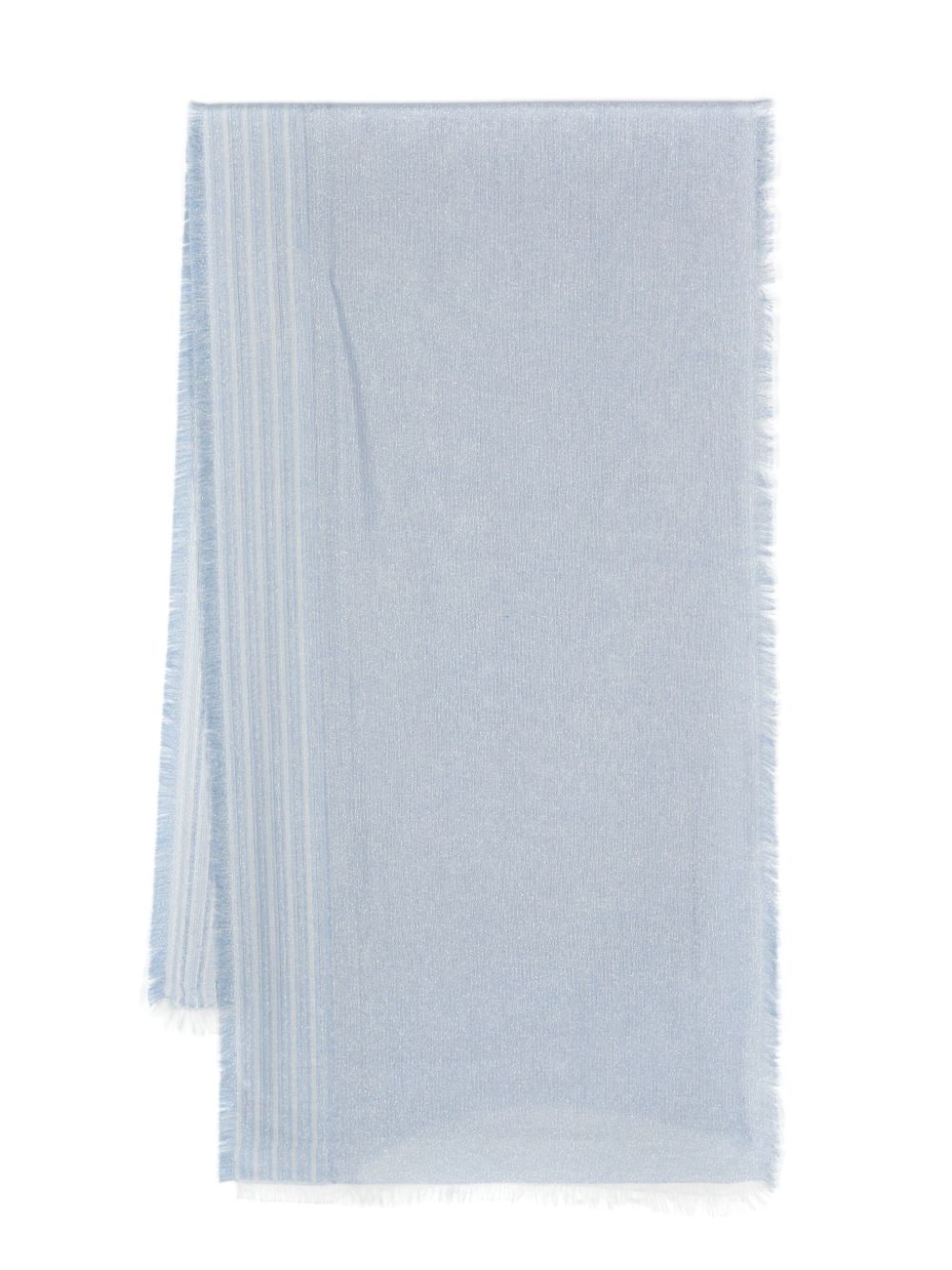 Peserico layered-design scarf - Blue von Peserico