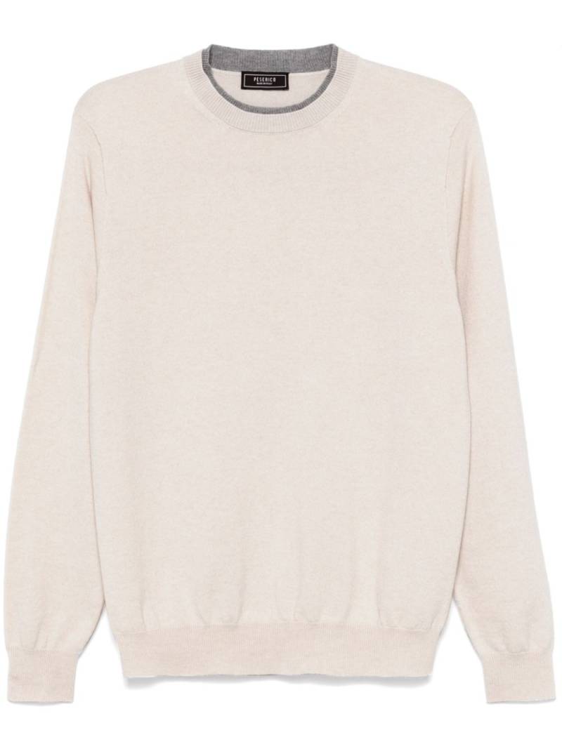 Peserico layered sweater - Neutrals von Peserico