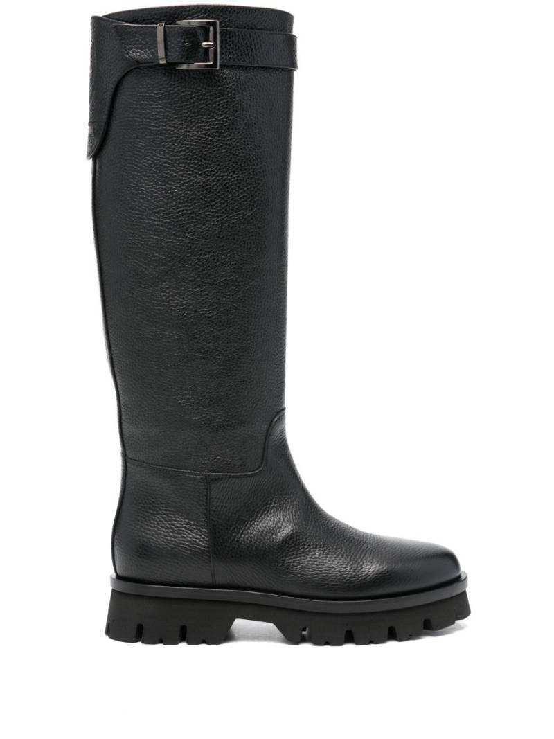 Peserico leather boots - Black von Peserico