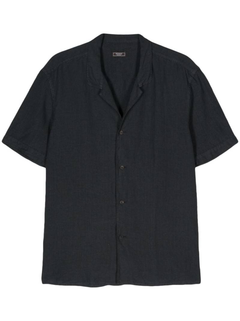 Peserico linen short-sleeve shirt - Blue von Peserico