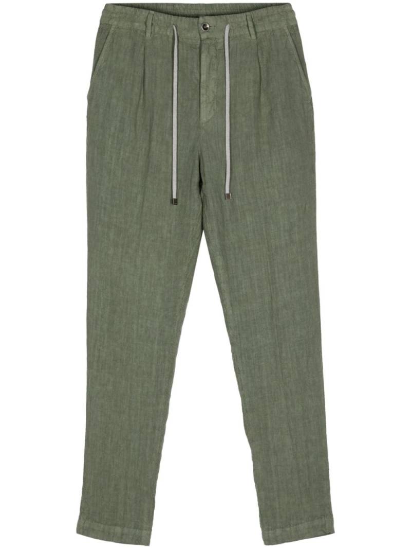 Peserico linen trousers - Green von Peserico