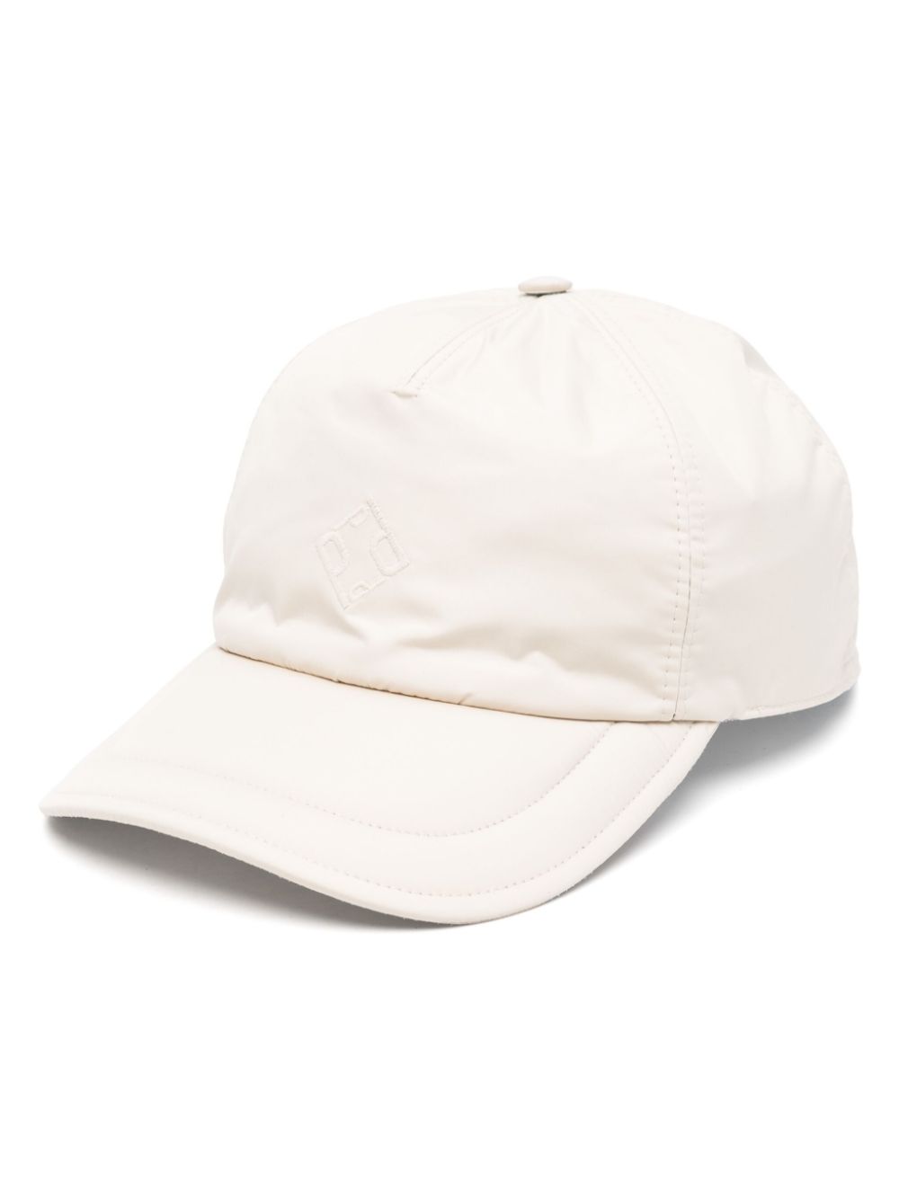 Peserico logo-embroidered cap - Neutrals von Peserico