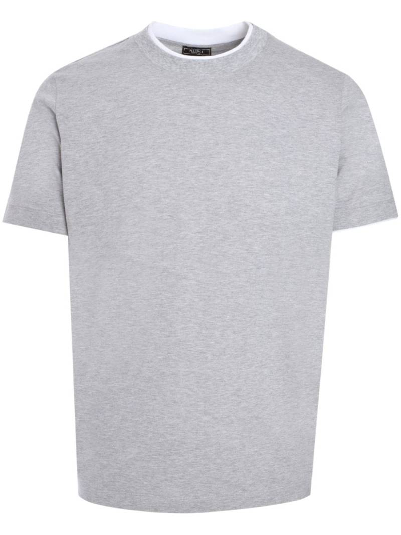 Peserico logo-print T-shirt - Grey von Peserico