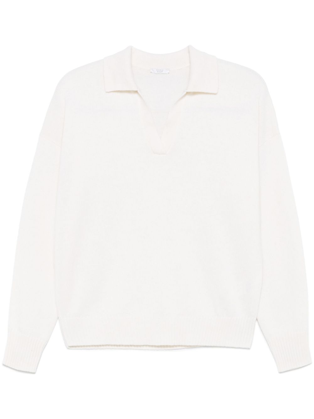 Peserico long-sleeve polo top - Neutrals von Peserico