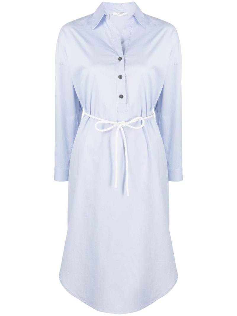 Peserico long-sleeve shirt dress - Blue von Peserico